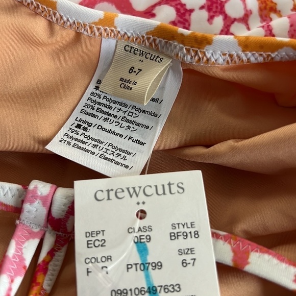 Crewcuts Girls' colorblock one-piece swimsuit - Picture 3 of 3